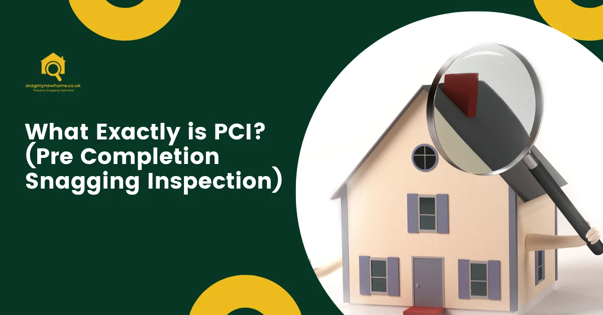 What exactly is a inspection? Snag My New Home